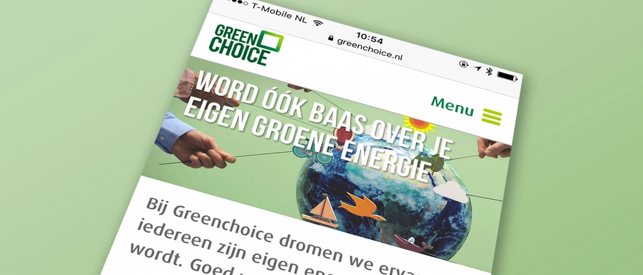 3 mobiele lessen van Greenchoice.nl