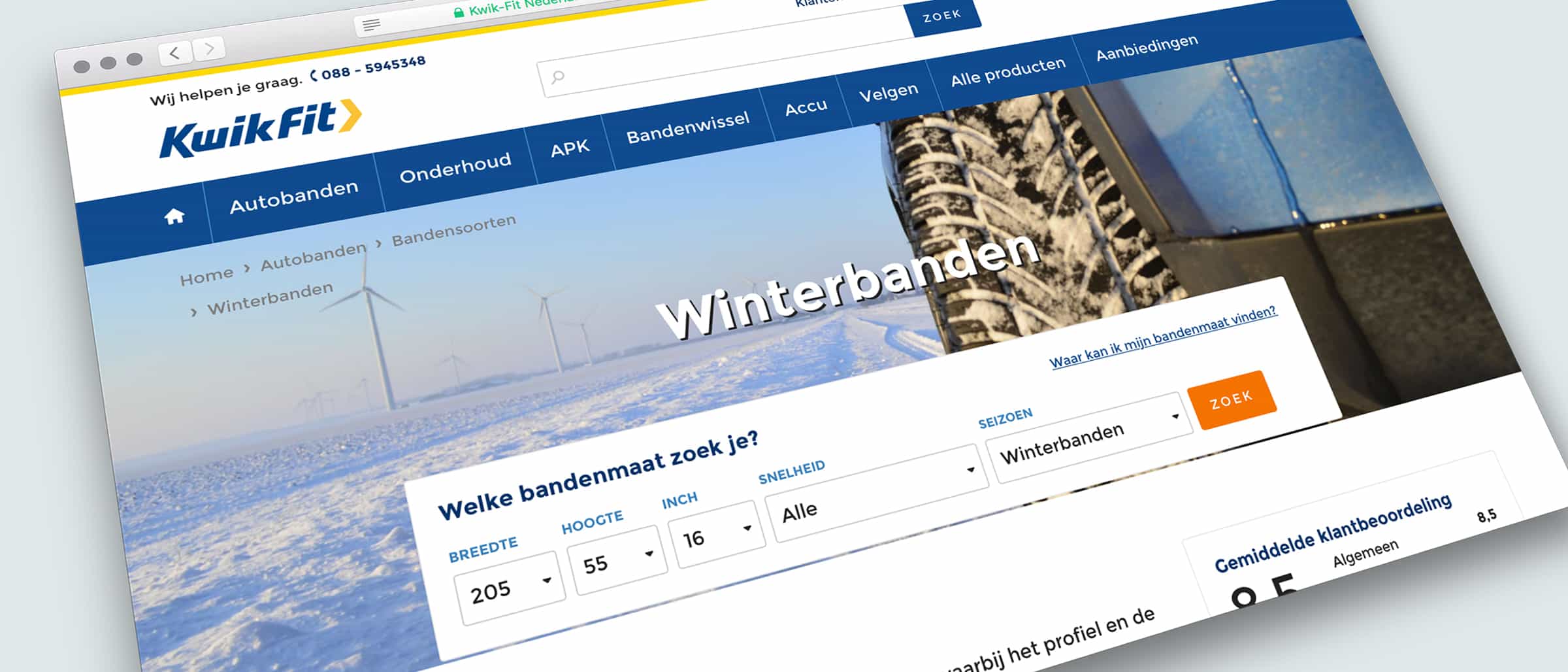 Wat je over winterbanden verkopen kan leren van Kwik-fit.nl