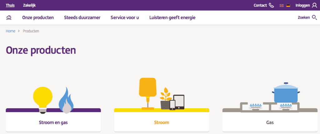 Waarom de Look & Feel van Nuon.nl in de smaak valt bij consumenten