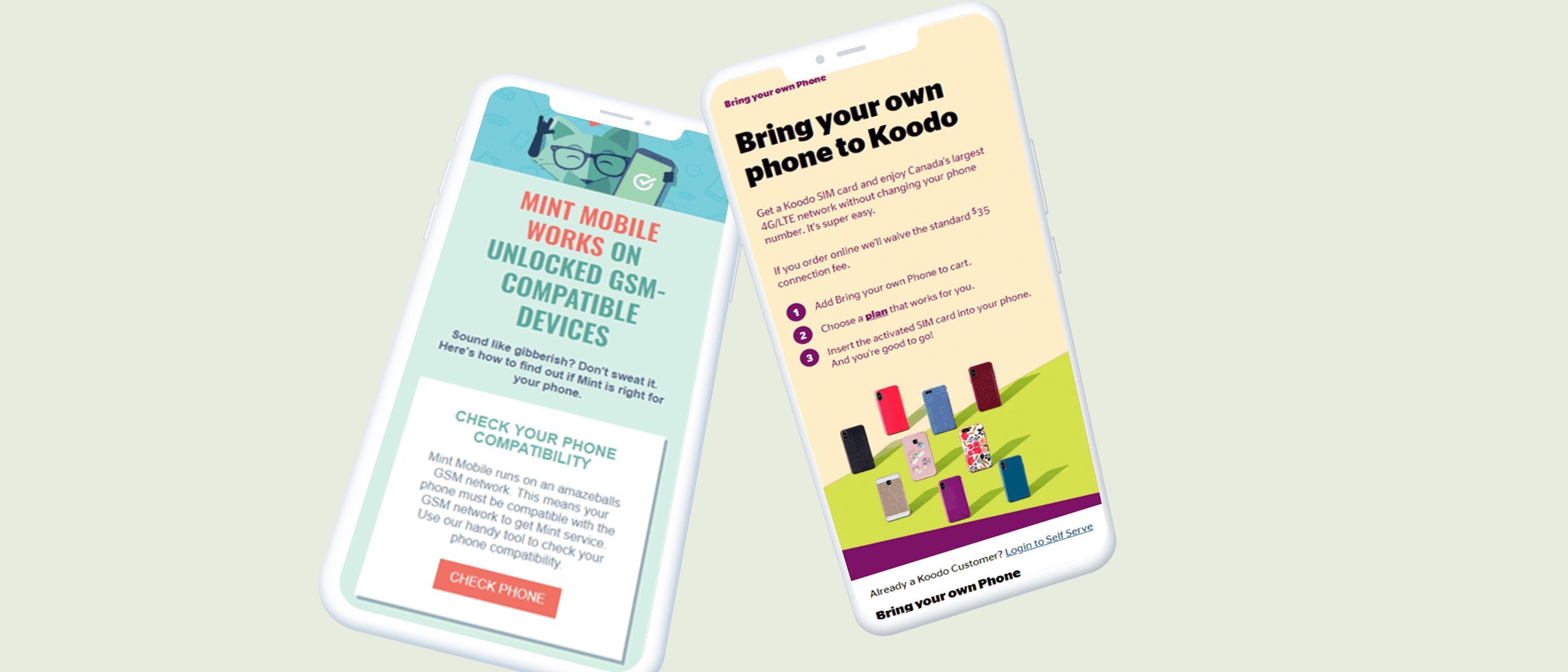 How KoodoMobile.com and MintMobile.com Achieved the Highest CX Scores in Sim Only Studies Canada & USA