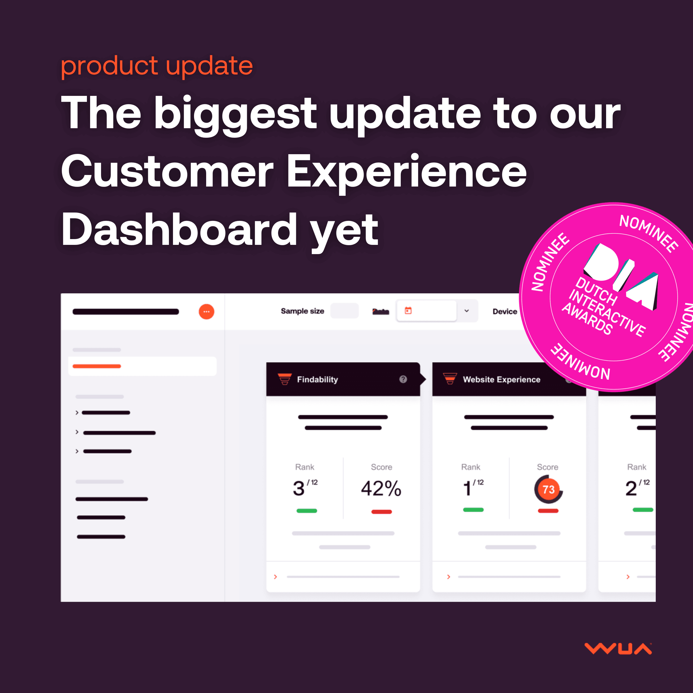 The WUA Customer Experience Dashboard gets updated with powerful new features